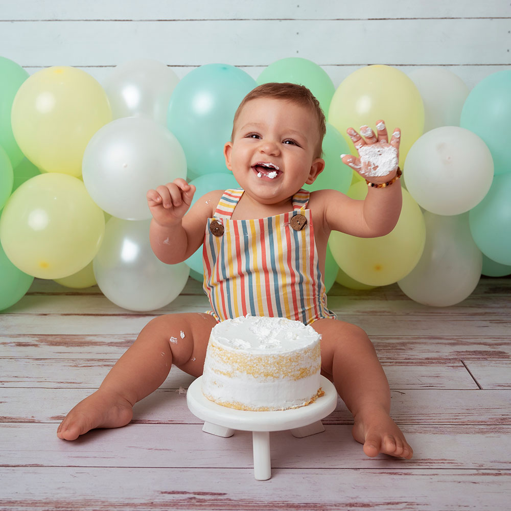 fotografía infantil Smash Cake